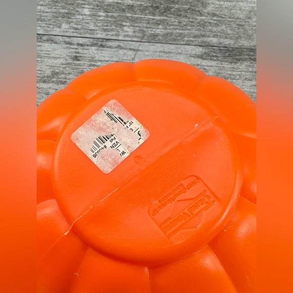 Jack O Lantern Pumpkin Bucket 1997 Vtg Trick Or Treat Grand Venture Halloween - Picture 11 of 14
